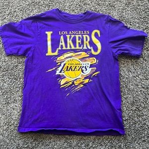 Adidas Lakers Shirt Purple